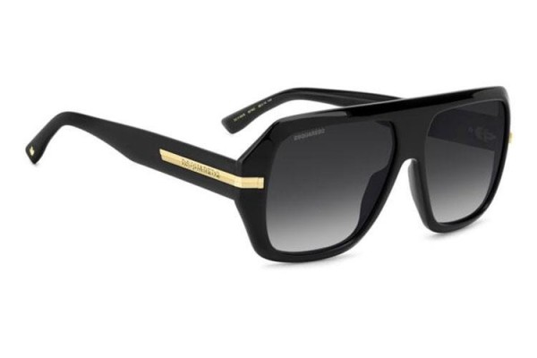 Ochelari de soare Dsquared2 D20160/S 807/9O Pătrați Negri