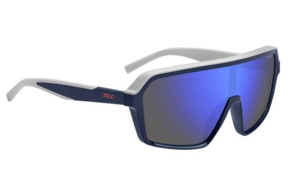 Ochelari de soare HUGO HG1334/G/S XW0/XT Lentilă unică | Shield Albaștri