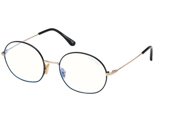 Ochelari Tom Ford FT5701-B 001 Rotunzi Negri