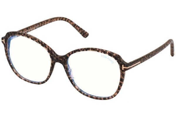 Ochelari Tom Ford FT5708-B 055 Rotunzi Havana