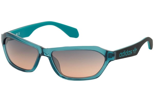 Ochelari de soare Adidas Originals OR0021 87W Cat Eye Albaștri