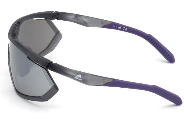 Ochelari de soare Adidas Sport SP0002 20C Lentilă unică | Shield Gri