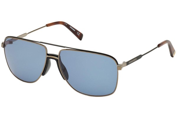 Ochelari de soare Dsquared2 Barney DQ0342 45V Pilot Maro