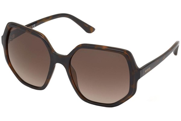 Ochelari de soare Guess GU7773 52F Oversize Havana