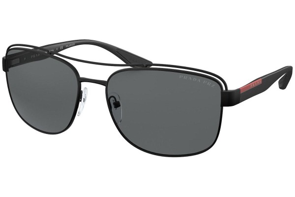 Ochelari de soare Prada Linea Rossa PS57VS 1BO02G Polarized Pătrați Negri