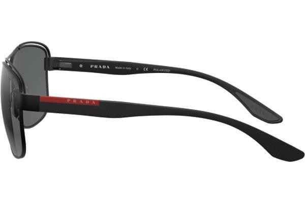 Ochelari de soare Prada Linea Rossa PS57VS 1BO02G Polarized Pătrați Negri