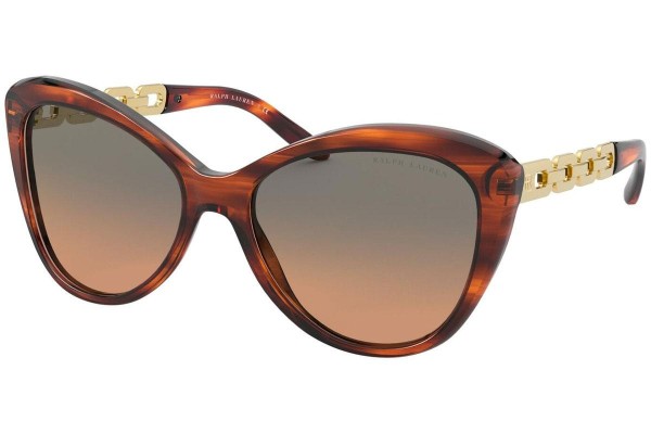 Ochelari de soare Ralph Lauren RL8184 500718 Cat Eye Havana