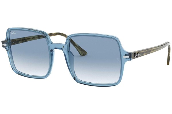 Ochelari de soare Ray-Ban Square II RB1973 12833F Oversize Albaștri