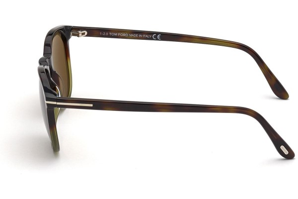 Ochelari de soare Tom Ford FT0858 56J Rotunzi Havana