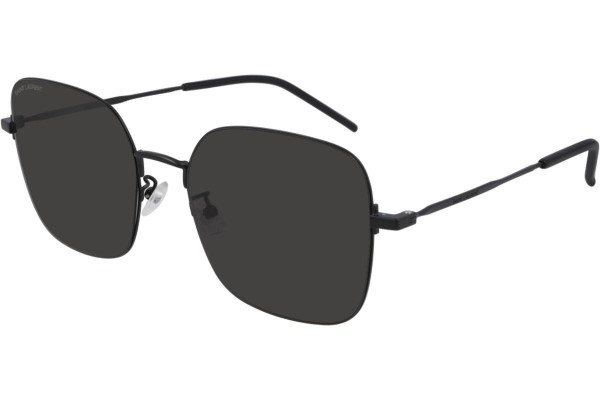 Ochelari de soare Saint Laurent SL410WIRE 002 Oversize Negri