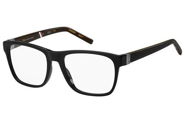 Ochelari Tommy Hilfiger TH1819 807 Dreptunghiulari Negri