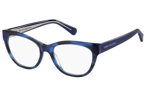 Ochelari Tommy Hilfiger TH1863 38I Cat Eye Albaștri