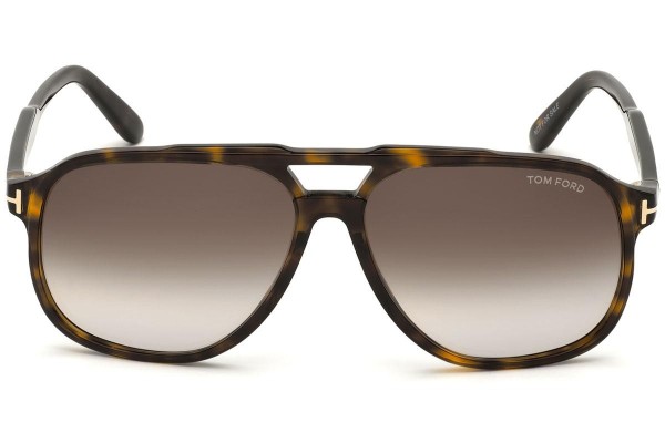 Ochelari de soare Tom Ford FT0753 52K Pilot Havana