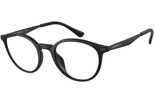 Ochelari Emporio Armani EA3188U 5001 Rotunzi Negri