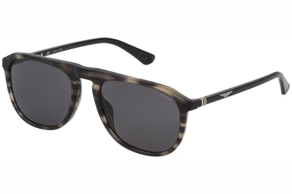 Ochelari de soare Police Origins 48 SPLE06 6K3P Polarized Pătrați Gri