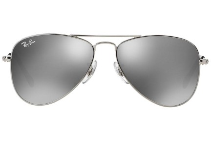 Ochelari de soare Ray-Ban Junior Aviator Junior RJ9506S 212/6G Pilot Argintii