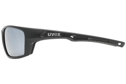 Ochelari de soare uvex sportstyle 232 P Black Mat S3 Polarized Dreptunghiulari Negri