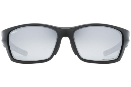 Ochelari de soare uvex sportstyle 232 P Black Mat S3 Polarized Dreptunghiulari Negri