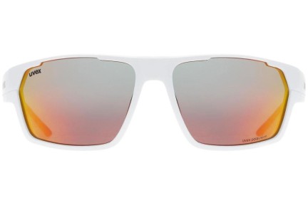 Ochelari de soare uvex sportstyle 233 P White Mat S3 Polarized Dreptunghiulari Albi