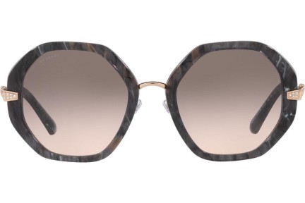 Ochelari de soare Bvlgari BV8242B 55013B Pătrați Gri