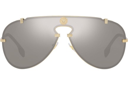 Ochelari de soare Versace Medusa Mesmerize VE2243 10026G Lentilă unică | Shield Aurii