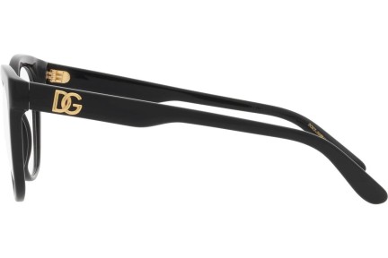 Ochelari Dolce & Gabbana DG3353 501 Rotunzi Negri