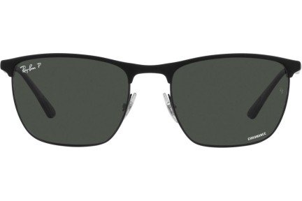 Ochelari de soare Ray-Ban Chromance Collection RB3686 186/K8 Polarized Pătrați Negri