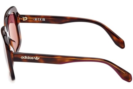 Ochelari de soare Adidas Originals OR0065 53S Pătrați Havana