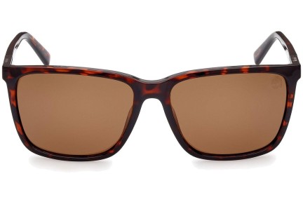 Ochelari de soare Timberland TB9280-H 52H Polarized Pătrați Havana