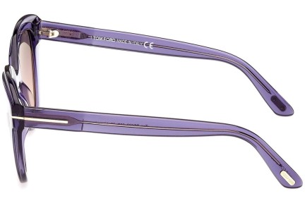 Ochelari de soare Tom Ford FT0938 83B Cat Eye Violeți