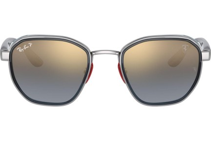 Ochelari de soare Ray-Ban Scuderia Ferrari Collection RB3674M F001J0 Polarized Pătrați Argintii