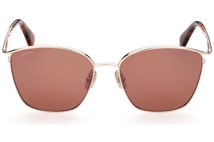 Ochelari de soare Max Mara MM0043 54E Pătrați Aurii