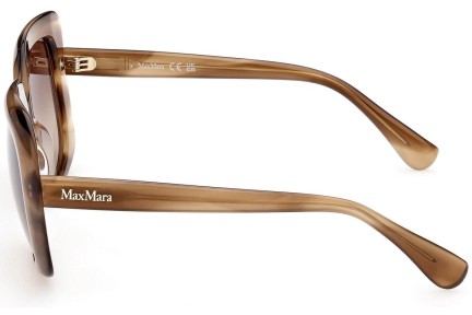 Ochelari de soare Max Mara MM0038 47F Dreptunghiulari Maro