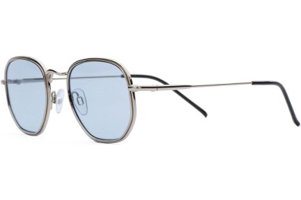 Ochelari de soare OiO by eyerim Comet Silver Blue Pătrați Argintii