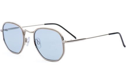 Ochelari de soare OiO by eyerim Comet Silver Blue Pătrați Argintii