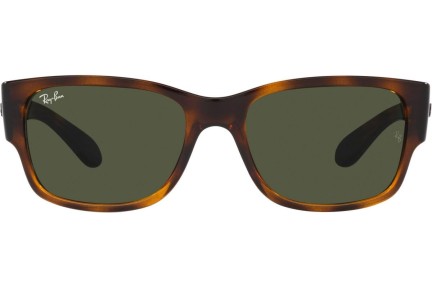 Ochelari de soare Ray-Ban RB4388 710/31 Dreptunghiulari Havana