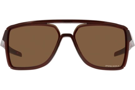 Ochelari de soare Oakley Castel OO9147-03 Pătrați Maro