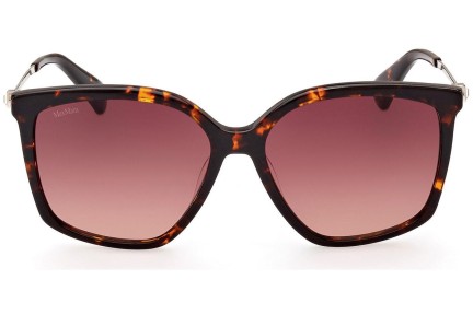 Ochelari de soare Max Mara MM0055 52F Pătrați Havana