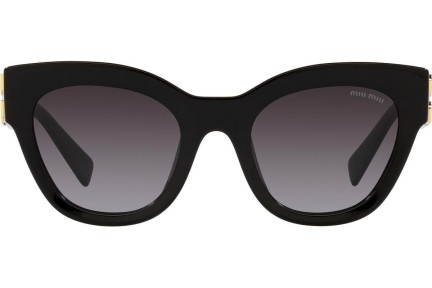 Ochelari de soare Miu Miu MU01YS 1AB5D1 Cat Eye Negri