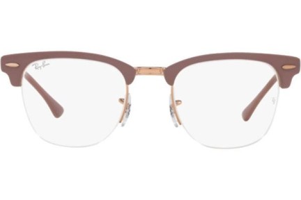 Ochelari Ray-Ban Clubmaster Metal RX3716VM 2973 Browline Maro