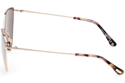 Ochelari de soare Tom Ford FT1005 32C Cat Eye Aurii