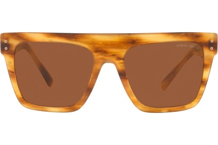 Ochelari de soare Giorgio Armani AR8177 592173 Flat Top Havana