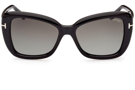 Ochelari de soare Tom Ford FT1008 01B Cat Eye Negri