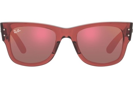 Ochelari de soare Ray-Ban Mega Wayfarer RB0840S 66372K Pătrați Roz