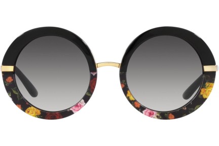 Ochelari de soare Dolce & Gabbana DG4393 34008G Rotunzi Negri