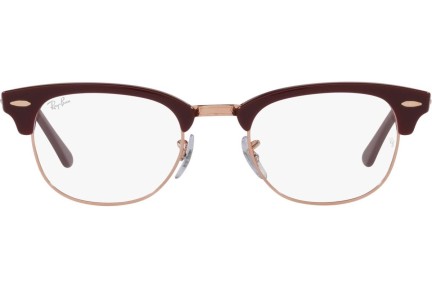 Ochelari Ray-Ban Clubmaster RX5154 8230 Browline Roșii