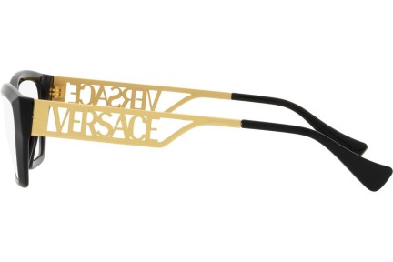 Ochelari Versace VE3327U GB1 Dreptunghiulari Negri