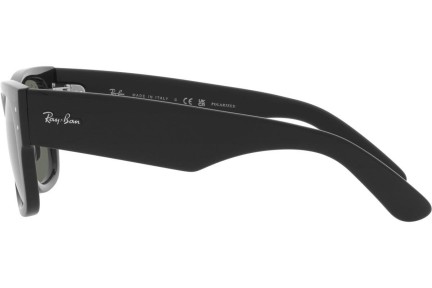 Ochelari de soare Ray-Ban Mega Wayfarer RB0840S 901/58 Polarized Pătrați Negri