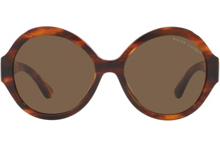 Ochelari de soare Ralph Lauren The Farrah RL8207U 500773 Rotunzi Havana