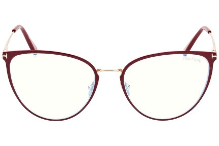 Ochelari Tom Ford FT5840-B 066 Cat Eye Roșii